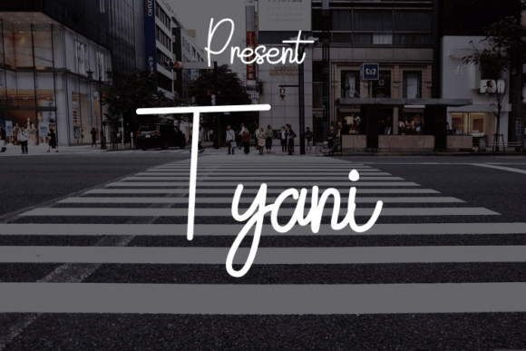 Enhance Your Editorial Design with the Tyani Script Typeface