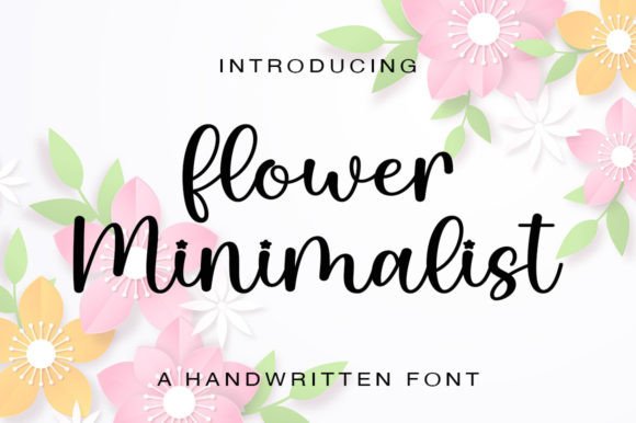 Flower Minimalist Font: A Designer’s Love Letter to Simple Typography