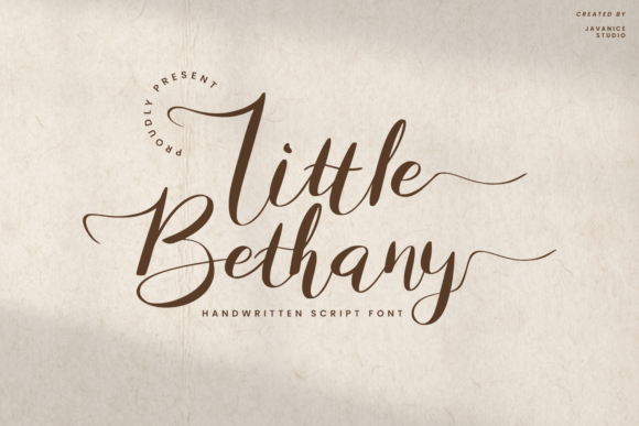 Little Bethany: A Script Font for Editorial Elegance