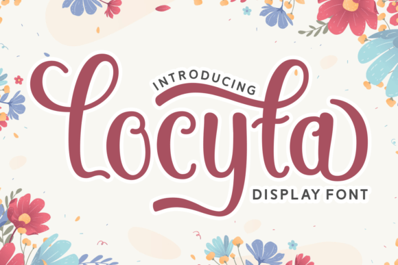 Locyta: A Beautiful Script Typeface for Web Design