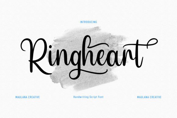Ringheart Typeface: A Fresh Script Font for Modern Branding Projects