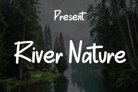 River Nature: A Handwritten Font for Modern Branding