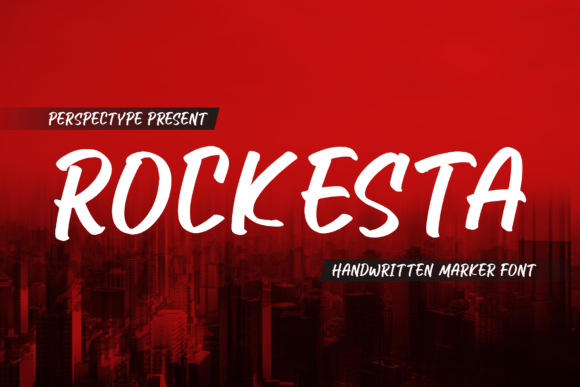 Rockesta: A Handwritten Font for Modern Editorial Design
