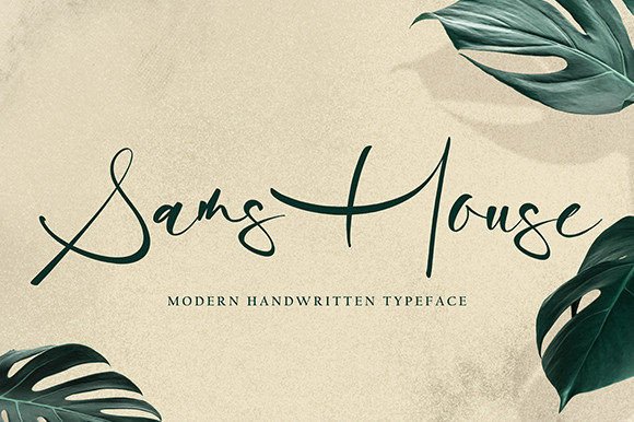 Sams House: A Designer’s Perspective on Script Fonts