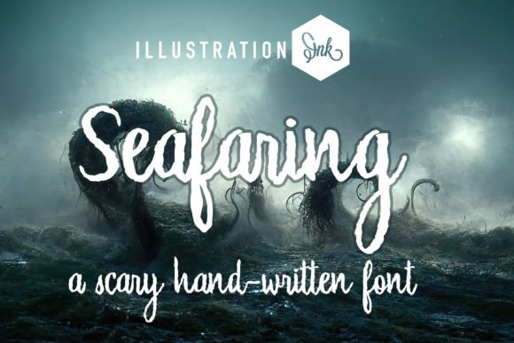 Seafaring Font: A Spooky Script for Creative Makers