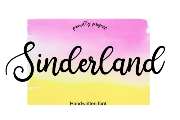 Sinderland Font Review: A Sweet Script for Creative Branding