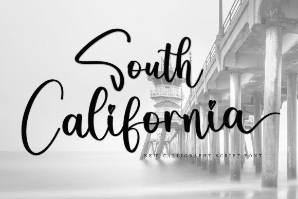 South California Typeface: A Modern Script for Editorial Elegance