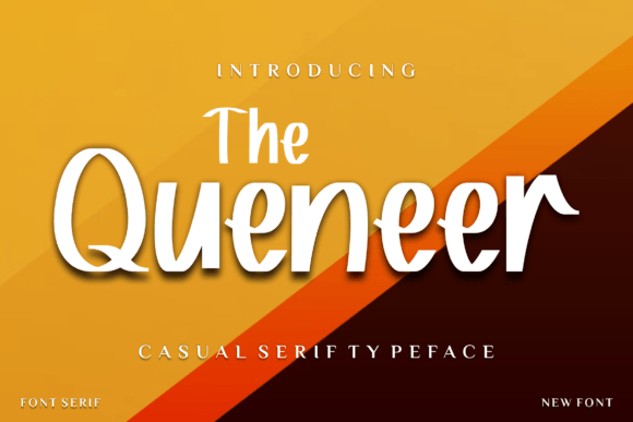 The Queneer Font: A Handwritten Typeface for Editorial Elegance