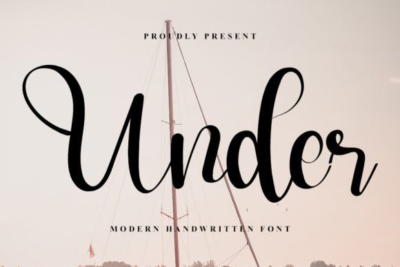 Under: A Beautiful Handwritten Font for Business Branding