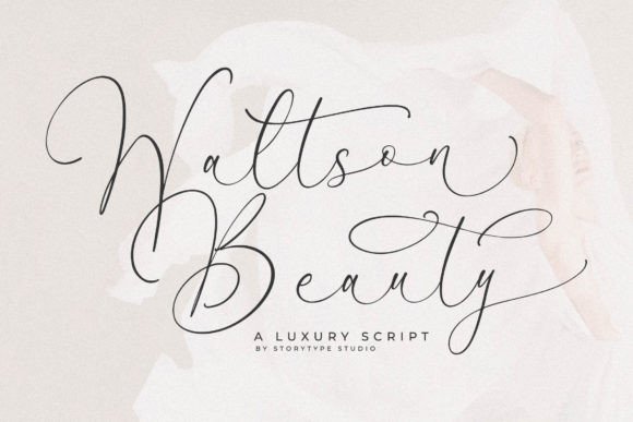 Waltson Beauty: A Handwritten Font That Elevates Brand Identity