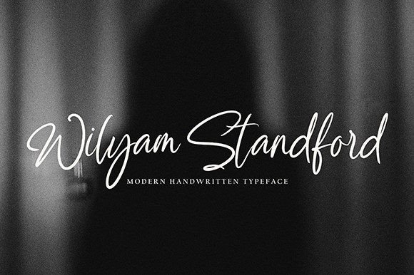 Wilyam Stanford Font: A Polished Touch for Real-World Branding